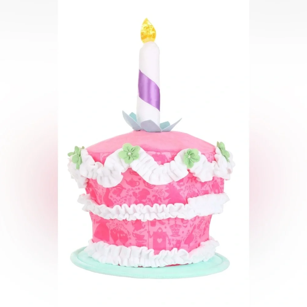 Disney Alice Unbirthday Cake Plush Hat